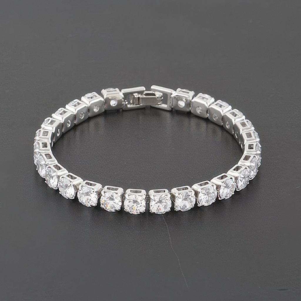 Jeweled Rhinestone Clasp Bracelet